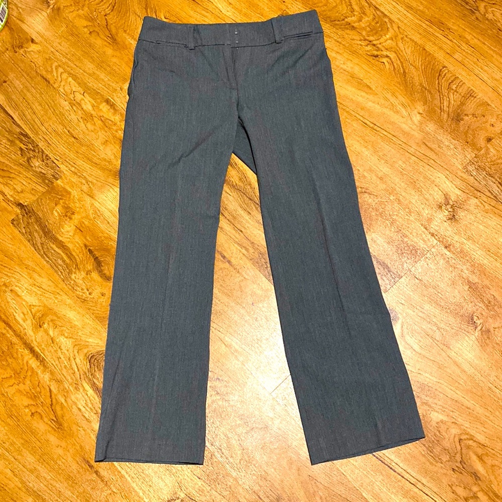 Loft Outlet Original Dress Trousers, gray, size 2 petite